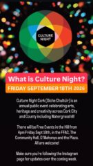 Culture Night in Watergrasshill